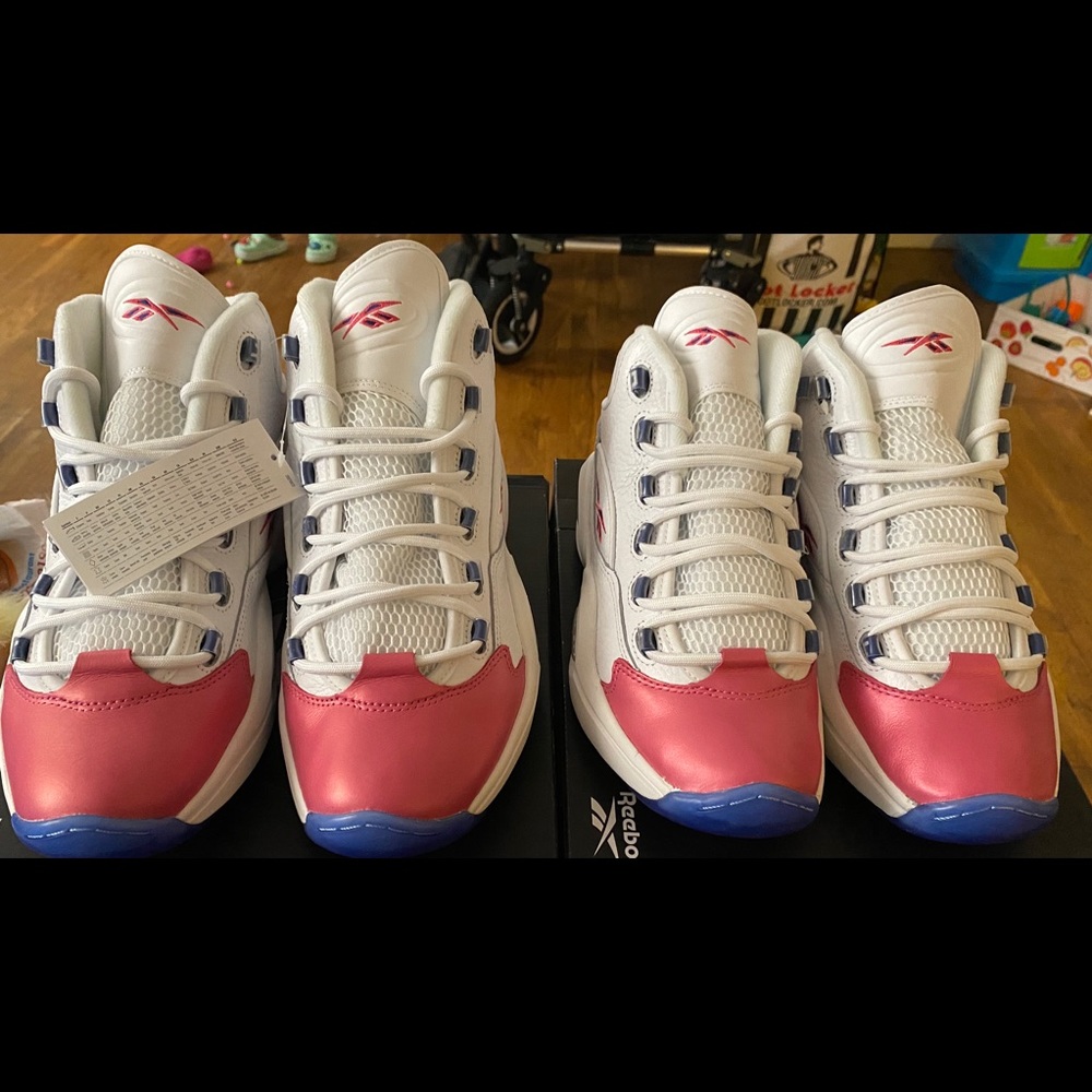 Eric Emanuel x Reebok size 10.5 & 7.5